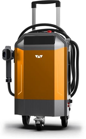 MCWlaser 200W MOPA Pulse Laser Cleaning Machine PRO 220W P220B Portable Laser Cleaner Rust Removal for Metal Laser Paint Oil Coating Removal Air-Cooling Design Shipment by Express Free Duty