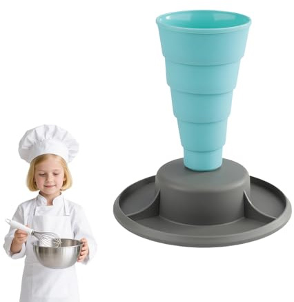 Piping Bag Holder - Reusable Filling Stand for Icing Bags, Foldable Pipping Bags, Piping Nozzles Accessories, Cake Decorating Kit, Baking Tools for Large Nozzles/Icing Kit/Bag