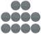 Mocio Elettrico For La Pulizia Di Pavimenti Asciutti E Bagnati, Compatibile Con Dyson, Accessorio Di Ricambio For Aspirapolvere Wireless V7 V8 V10 V11(10 Pcs)