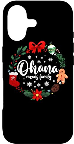 Hülle für iPhone 17 Ohana Means Family Weihnachtsurlaub Passende Ferien