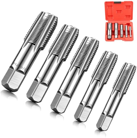 Tarauds à Tube BSP, 5 Pièces