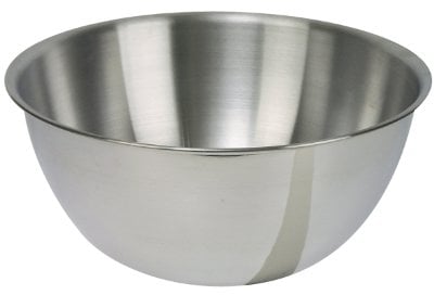 Dexam 17830425 Stainless Steel mixing bowl, 2.0 Litre , Silver