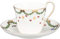 Royal Copenhagen 1017438 Star Fluted/Xmas Ober-Untertasse Hoher Henkel, Porzellan, Mehrfarbig 240ml