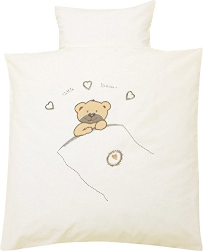Alvi 401155626 Bettwäsche Applikation little bear beige 80x80cm 2016/2017