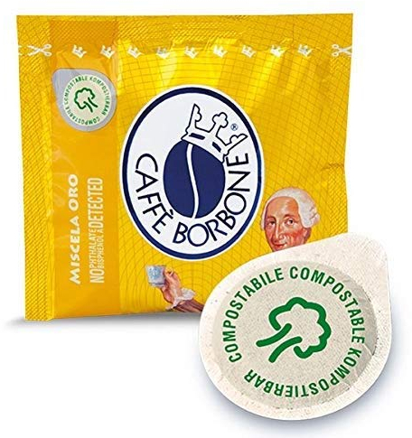 Lot de 900 dosettes de café Borbone mélange or 44 mm