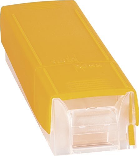 Brunnen 102058543 Karteikasten / Twinboxx (für Karteikarten, A8, gefüllt mit 100 linierten Karteikarten) orange