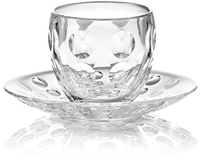 Guzzini Venice Tazzina Caffè con Piattino 12 x 12 x H 7 cm