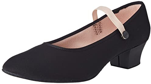 Bloch Women's Tempo Canvas Jazz & Modern Dance Shoes, Black (Black), 7.5 UK