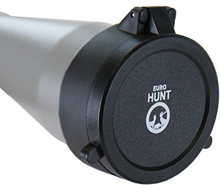 EUROHUNT Objektiv Flip Cover Okularschutz, Schwarz, 38.8 - 40.5 mm