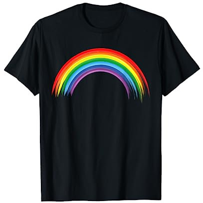 Pride Rainbow Flag LGBT Gay Lesbian T-Shirt