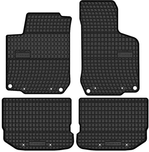 Prismat Gummimatten Gummi Fußmatten Satz für Skoda Octavia 1 (1996-2004) - Passgenau