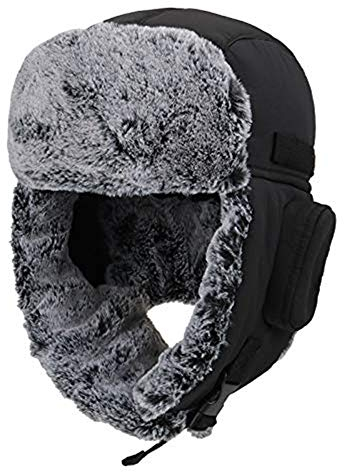 Ohrschutz Kappe Bomber Uschanka Armee Wasserdicht Mütze Trapper Hut warme kalt Winter Men dad Earmuff Bomber hat Russian Ushanka ski Cap Herren