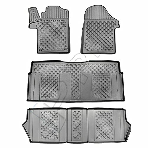 Premium 3D Gummifußmatten für V-Klasse (W447) ab 06.2014- mixto, Tourer + Tourer Base; Lang, Extra Lang, komplettes Set
