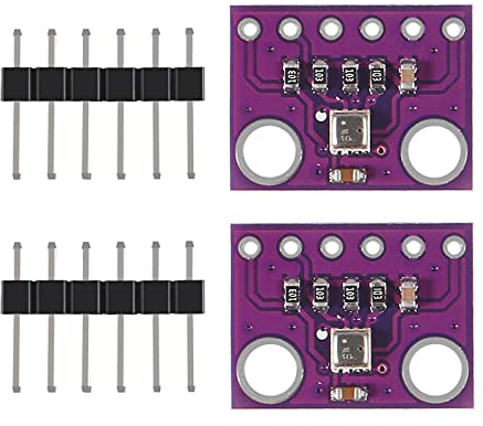 2Pcs BME 280 3.3V Temperatur-Feuchtigkeits-Atmosphärischer Luftdrucksensor-Modul GY-BME280-3.3 IIC I2C Breakout Board
