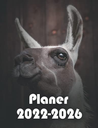 Planer 2022-2026: 5-Jahres-Planer 2022-2026 & Schulplaner 2022-2026 & Geschenk für Lamaliebhaber,Weihnachten und Halloween… v2