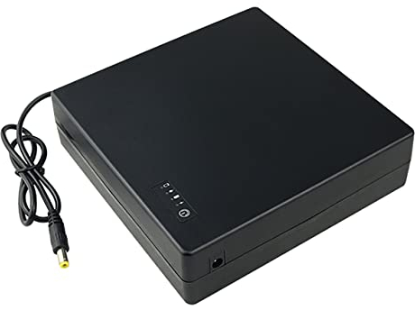 Yangers Smart mini ups uninterrupted power supply, High Power 24000mAh battery backup power bank for DC 12V router camera alarm modem