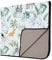 Grow Wild Non Slip Baby Splash Mat for Under High Chair | Waterproof, Washable Messy Floor Protector, Play Mat for Toddlers, Kids Craft (Tropical Jungle)