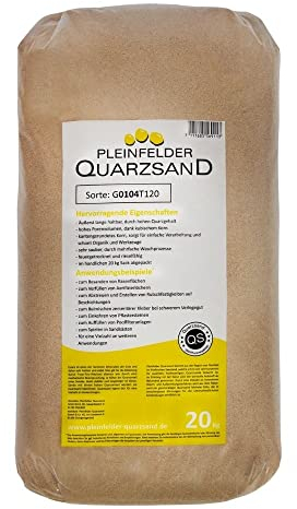 Spielsand, Sandkastensand, Sand für Sandkasten feuergetrockneter Quarzsand, LGA/TÜV geprüft TOP Qualität, Hergestellt in Bayern, Unsere Premium Kunden: FC Bayern, FC Augsburg, UVM (140 kg)