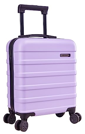 Cabin Max Anode 30 l, 45x36x20cm, bagaglio a mano, leggero, guscio rigido, 4 ruote, adatto per Easyjet sotto il sedile (lavanda digitale 45 x 36 x 20 cm)