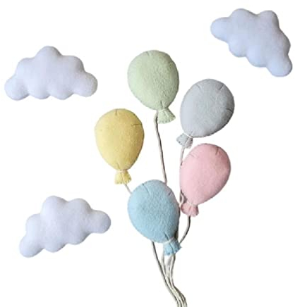 NAIXUE Fotografie-Requisiten für Babys Cartoon-Wolke/Ballon-Spielzeug Neugeborenes Foto-Posieren Möbel Foto-Shooting-Requisiten Party-Dekoration Baby-Foto-Requisiten für Foto-Shooting