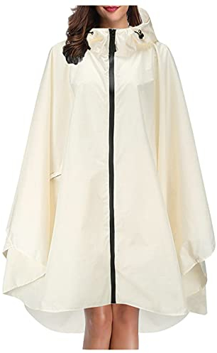 Regenponcho Damen Regenkleidung Fahrrad Damen Regenponcho Fahrrad Herren Festival Poncho Kleid Regenmantel Damen Wasserdicht Atmungsaktiv Regenjacke Herren Wasserdicht Atmungsaktiv Regenmantel