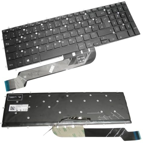 Original Laptop Notebook Tastatur Keyboard Deutsch QWERTZ kompatibel mit Dell Latitude 3590, Vostro 3583 3584 5568, G3 15 3579 G3 17 3779 G5 15 5587 G7 15 7588