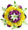 belupai Couronne de Cimetière Artificielle de 19,7 Pouces, Couronnes Funéraires de Chrysanthème en Soie pour la Maison, Le Magasin, Le Festival, la Couronne de Mariage, la Couronne(Blanc)