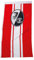 SC Freiburg Hissfahne HF Rot/Weiß 100 x 200 cm