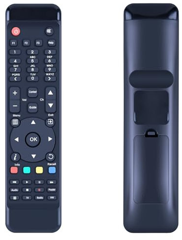 GOUYESHO Ersatz Fernbedienung F1, F2, F3, F4, Turbo TV Control für FORMULER0