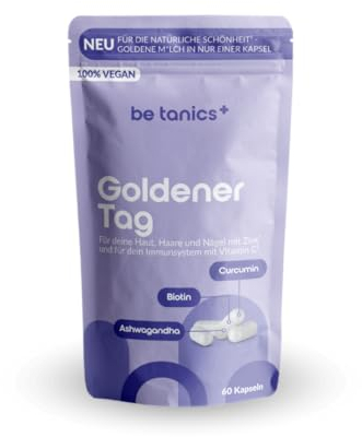 be tanics Goldener Tag für Haut/Haare/Nägel mit Zink und Vitamin C
