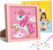 GHHKUD Diamond Painting mit Rahmen, 5D DIY Einhorn Diamant Malerei Set für Kinder, Diamanten Painting Arts Craft mit Geschenkbox (18x18cm) für 8-12 Jahre