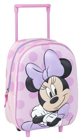 CERDÁ LIFE'S LITTLE MOMENTS Zaino Trolley 3D Minnie per Bambini, Unisex Kids, Rosa, Regular