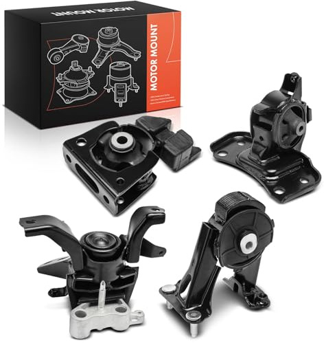 Frankberg 2x Motorlager + 1x Getriebelager + 1x Drehmomentstützlager | Kompatibel mit Prius Plus W4 1798 ccm 73 KW 99 PS 2011-2024 Replace# 1236137090