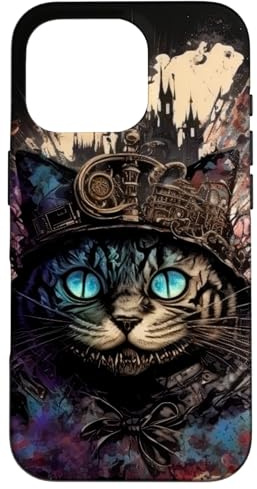 Alice im Wunderland – Katze Hülle für iPhone 16 Pro