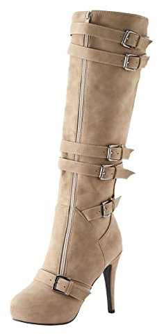 EJIMUQO Regalo Maestre Natale Stivali Texani Donna Neri Stivaletti Donna Biker Stivali Alti Bordeaux Donna Stivali Bianchi Donna Anni 70 Stivaletti Stringati Donna Stivali Alti Stringati Donna