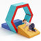 CUPCHID Bloques de Construcción de Espuma para Niños, Grandes Bloques de Construcción de Espuma Gigantes para Niños, Juguetes Educativos Preescolares para Gatear y Escalar (Piscina de Bolas)