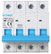 IXTRIMA Interruttore Magnetotermico Automatico 4P 32A 380V 6kA MCB C32 occupa 4 moduli DIN