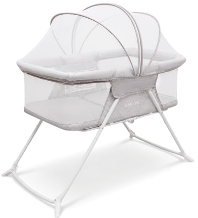 MFSLOVE Foldable Baby Crib With Mosquito Net for newborn (0-9kg), baby travel cot lightweight,baby cot,travel bed,baby bed,Riffle