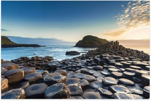 Sunset Giants Causeway Northern Ireland Jigsaw Puzzles for Adults and Educational Games Colorful Puzzles for Home Decoration_300pcs