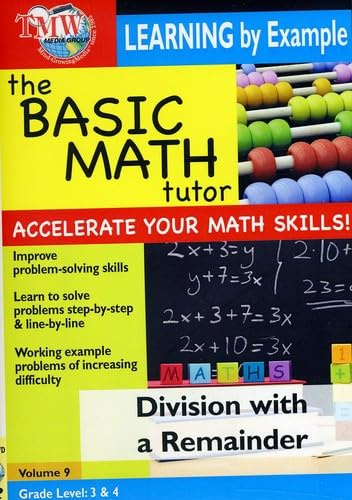 Basic Math Tutor: Division With A Remainder