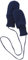 Disana 34204XX - Walk-Handschuhe Wolle marine, Size/Größe:L