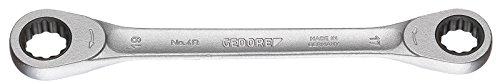 GEDORE Doppelringratschenschlüssel 18x19 mm – Hochwertiger Ratschenschlüssel für Profis – Langlebig, Präzise & Zuverlässig – Ideal für Handwerk & Industrie