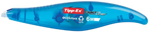 BIC Korrekturroller Tipp-Ex® ECOlutions(TM) Exact Liner®, 6mx5mm, blau-transparent