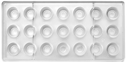 Ibili 799405 Backform Praline Polycarbonat klar 27 x 14 x 2 cm