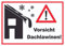 HB-Druck Vorsicht Dachlawine Achtung Schild A4 (210x297mm)