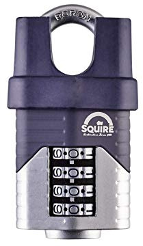Squire VULCAN COMBI 50CS 50mm Boron Closed Shackle Recodable Combination Padlock