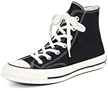 Converse Chuck 70, Sneaker Uomo, Nero Black Black Egret 001, 37.5 EU