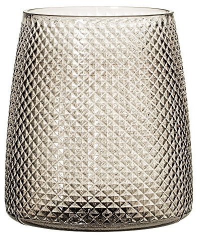 Bloomingville Votive, Grey, Glass Ø13xH15 cm
