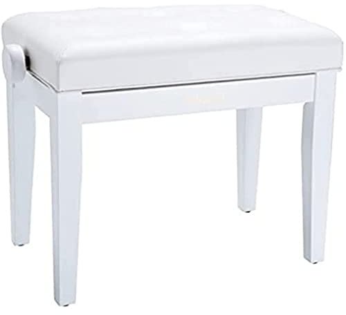 Roland Piano Bench with Vinyl Seat, Satin White - Rpb-300Wh