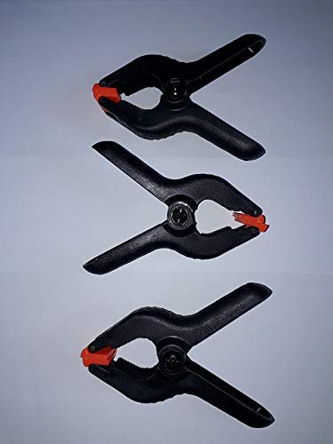Federzwingen Leimzwingen 110mm Klemmzwinge Set 12 Stück Kunststoff NEU